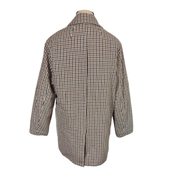 Madewell Padded Jacket in Plaid Double-Breasted Quilted Blazer NB250 - Picture 3 of 15